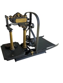19C Day & Millward Victorian Balance Scale