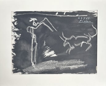 Pablo Picasso "Toros y Toreros" Bullfighting