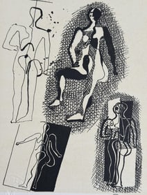 Pablo Picasso Litho "Helene Chez Archimede" COA