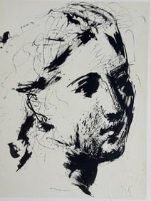 Pablo Picasso Litho "Head of a Woman" COA & Stamp