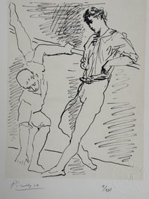Pablo Picasso Litho "Grace and Movement" COA