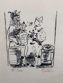 Pablo Picasso "Les Saltimbanquis (The Tumblers)"
