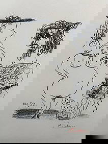 Pablo Picasso "Le Seigneur et la Dame" Litho (1 of 10)