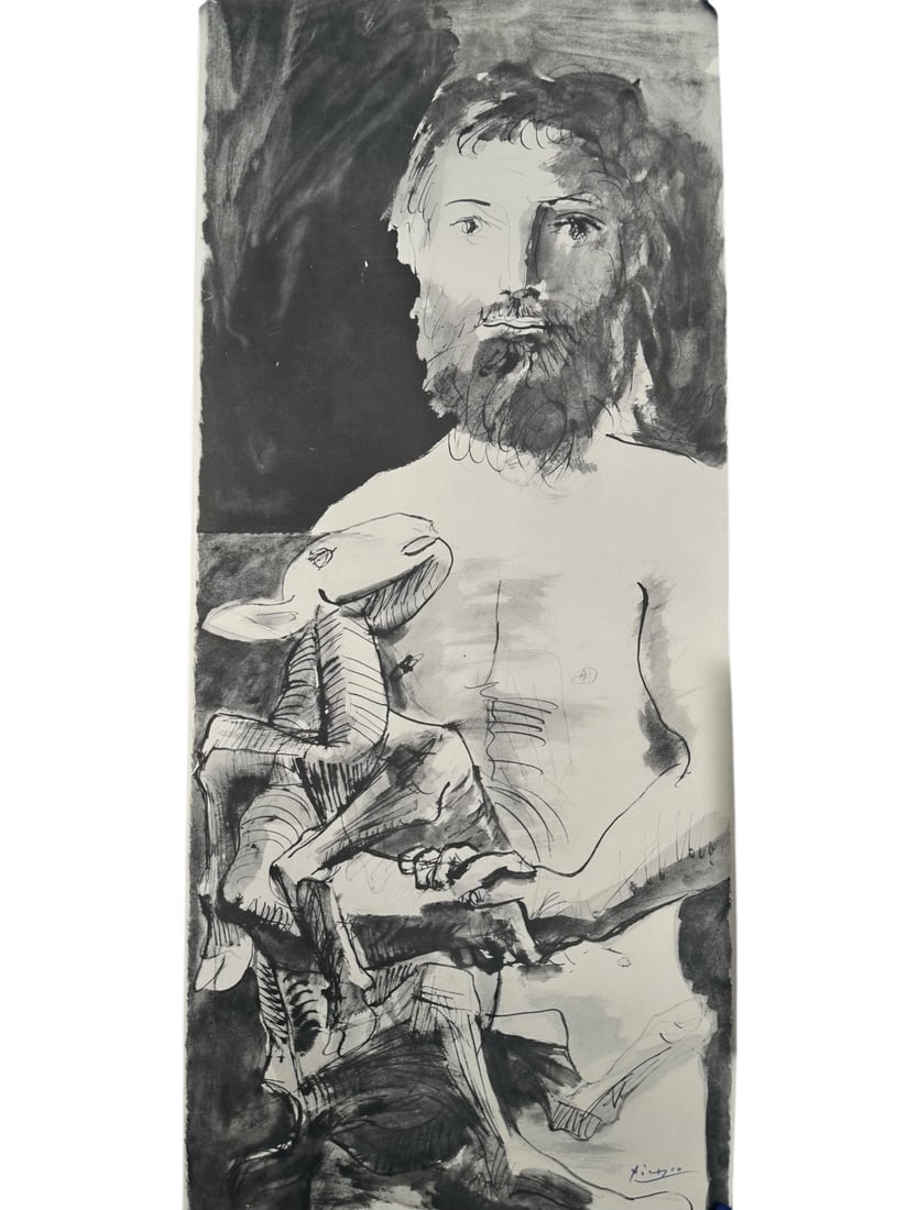 Pablo Picasso "Etude Pour L'Homme au Mouton" Litho (1 of 7)