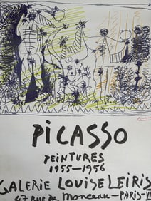 Pablo Picasso "Galerie Louise Leiris - Peintures"