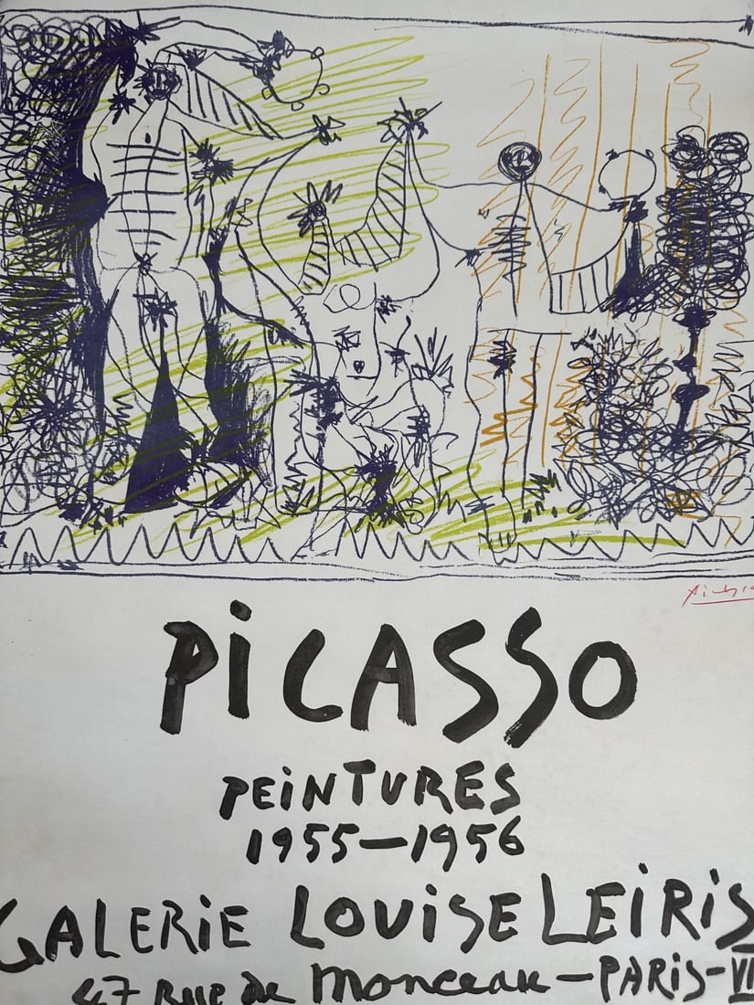 Pablo Picasso "Galerie Louise Leiris - Peintures" (1 of 5)
