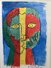 Pablo Picasso "Les Dejeuners" Lithograph COA