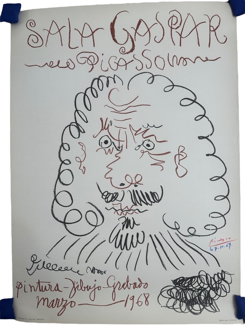 Pablo Picasso Poster Sala Gaspar Gallery (1 of 7)