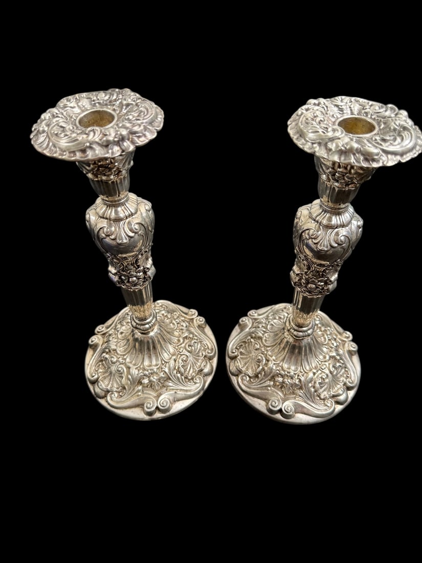 Pr Gorham for Tiffany & Co Candlestick Sterling (1 of 15)