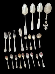 21pc Sterling Silver Various Pieces