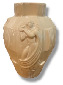 Vntg Ingrid Atterberg (Swedish) Art Deco Vase