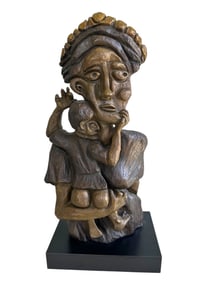 Alice Lumer (American 1920-2012) Woman & Child