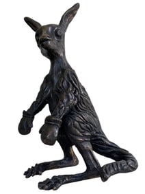 Alice Lumer (American 1920-2012) Boxing Kangaroo