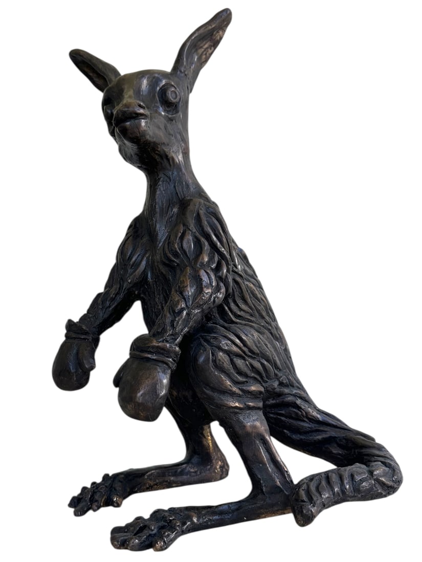 Alice Lumer (American 1920-2012) Boxing Kangaroo (1 of 14)