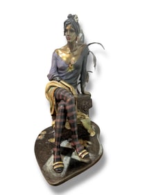 Isaac Maimon (Israeli b 1951) "Monique" Bronze