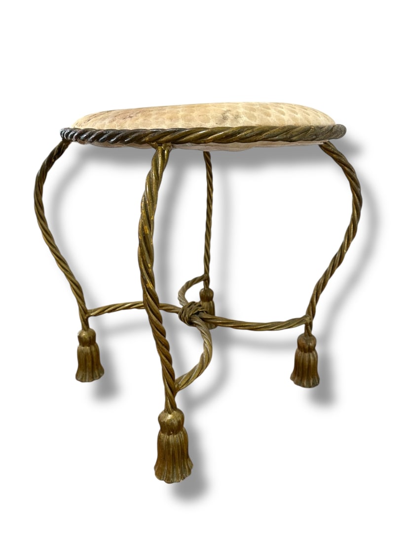 Edward P Paul Hollywood Reg Twisted Rope Stool (1 of 8)
