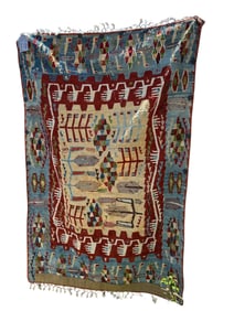 Turkish Kilim Blanket Hand Woven