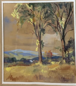 1939 Francis Golden Watercolor