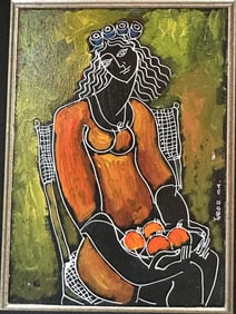 Yuri Yuroz "The Crown of Marriage" Acrylic Orig