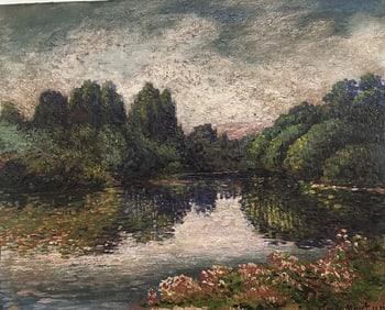 After Claude Monet 1889 Reproduction Oil on Canvas