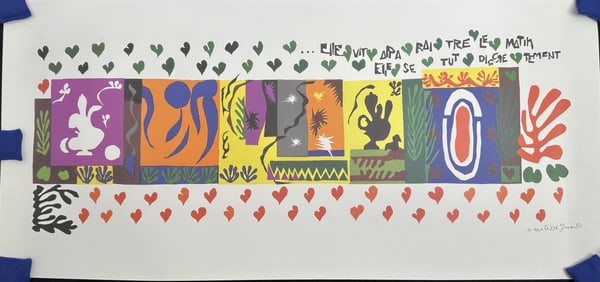 Henri Matisse "The Thousand and One Nights" Litho