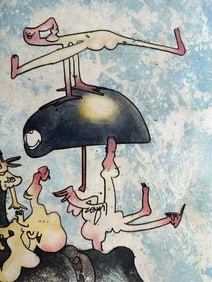 Roberto Matta (Chile 1911-2002) Aquatint Etching