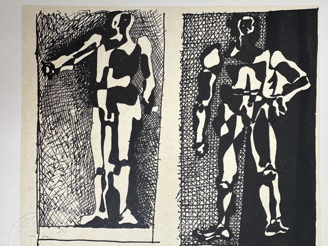 Pablo Picasso Litho "Helene chez Archimede" COA & (1 of 8)