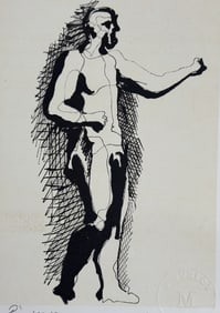 Pablo Picasso Litho "Le Pavillon des Arts" COA