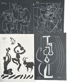 4pc Pablo Picasso Serigraph & Linocut