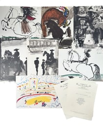 7pc Pablo Picasso Lithographs "Toros y Toreros"