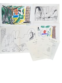 4pc Pablo Picasso Original Lithographs COAs