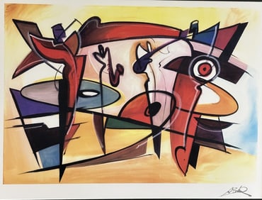 Alfred Alexander Gockel "Afternoon Jam Session"