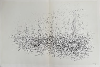 Jean Rene Bazaine (1904-2001) "Black & White"