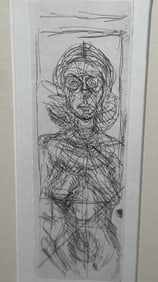 Alberto Giacometti "Annette de Face" Etching