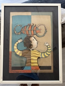 Graciela Rodo Boulanger "Zodiac Scorpio" LE Litho