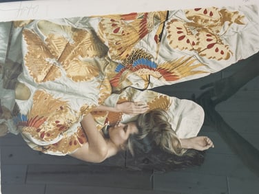 Douglas Hofmann (Am 1945) "Gold and Silk" Litho