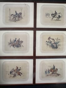 6pc Josef Anton Strassgschwandtner (1826-1881)