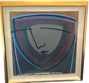 Orlando Agudelo Botero "Estratos" LE Serigraph
