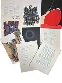 9pc Original Lithographs from Derriere le Miroir