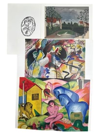 4pc Derriere le Miroir Nos 133-134 Oct-Nov 1962