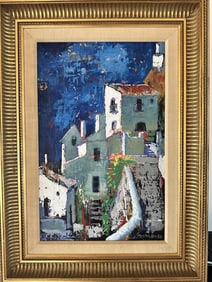 Martin Ocana (Spanish) "Espana" Oil on Canvas