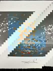 Salvador Dali "Maximum Speed of Raphaels Madonna"