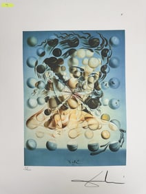 Salvador Dali "Galatea of the Spheres" Litho Seal