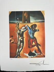 Salvador Dali "The Poetry of America" Seal