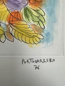 Rene Portocarrero (Cuban 1912-1985) "Flora" Series