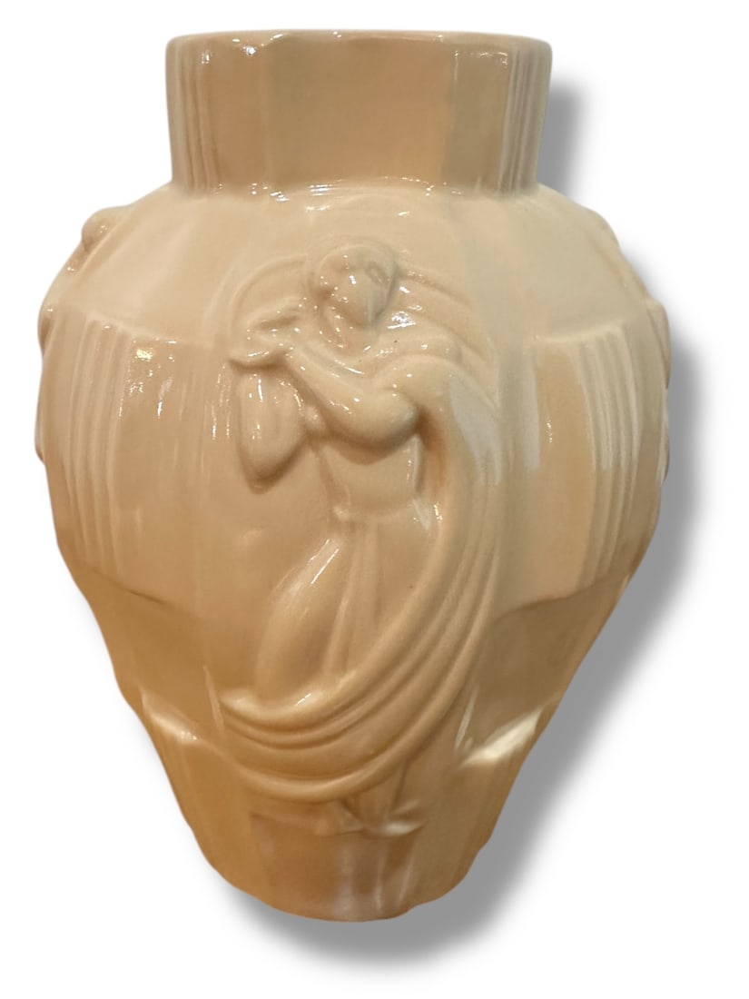 Vntg Ingrid Atterberg (Swedish) Art Deco Vase (1 of 9)