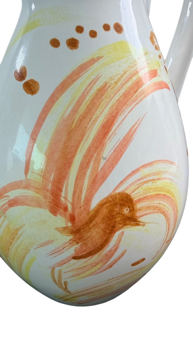 After Picasso by Padilla Ceramic Bird Pitcher - 10