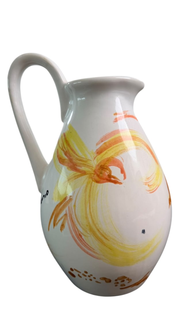 After Picasso by Padilla Ceramic Bird Pitcher - 5
