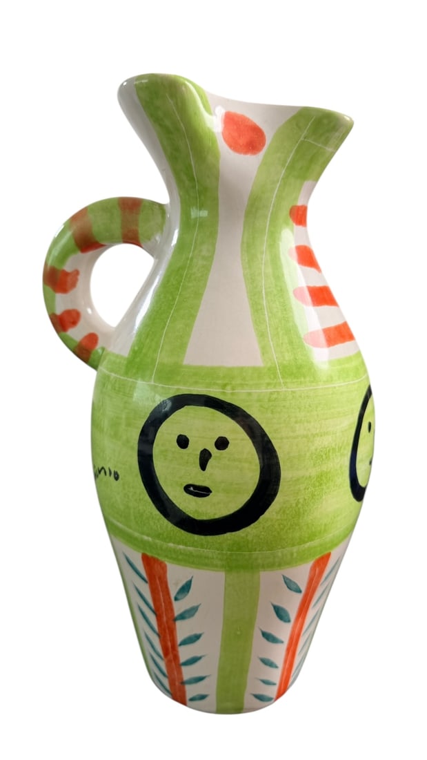 After Picasso by Padilla Handled Pitcher #4/150 - 7