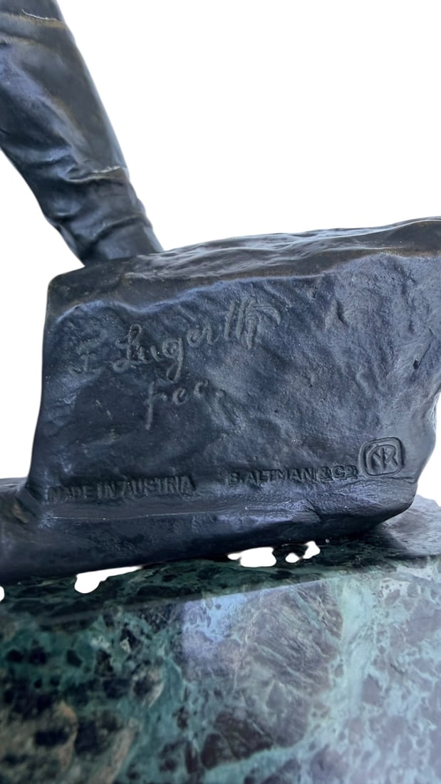 Ferdinand Lugerth (Austrian 1885-1915) Bronze - 10